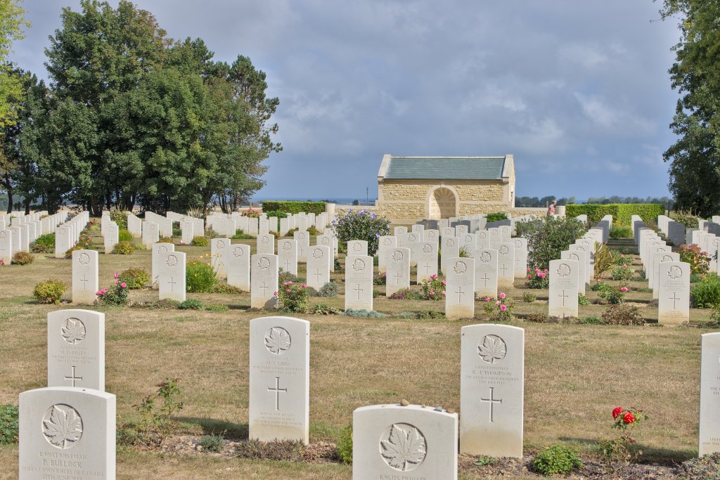 Le cimetière militaire canadien de Bény-sur-Mer